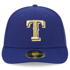 Texas Rangers New Era 2024 Gold Collection Low Profile 59FIFTY Fitted Hat Outlet