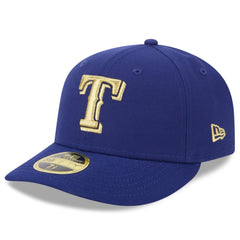 Texas Rangers New Era 2024 Gold Collection Low Profile 59FIFTY Fitted Hat Outlet