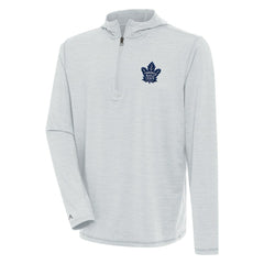 Toronto Maple Leafs Antigua Tidy Quarter-Zip Pullover Hoodie - Heather Gray | NHL on sale