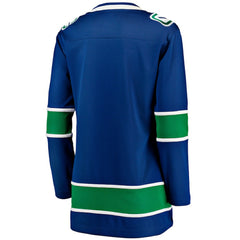 Vancouver Canucks Fanatics Women's Premier Breakaway Jersey - Blue | Fanatics Lifestyle