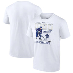 John Tavares Toronto Maple Leafs 1,000 Career Points T-Shirt - White | NHL on sale