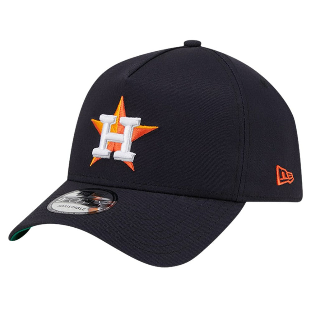 Houston Astros New Era Team Color A-Frame 9FORTY Adjustable Hat Online