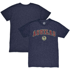 Club America 1863FC Wordmark Twisted Tri-Blend Slub T-Shirt Heather Navy