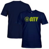 Manchester City 1863FC Lockup Slub T-Shirt Navy