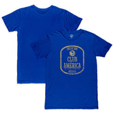 Club America 1863FC Retro Seal Slub T-Shirt Royal