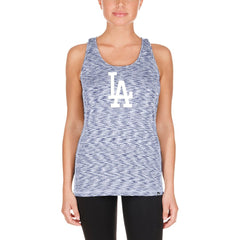 Los Angeles Dodgers New Era Women's Space Dye Keyhole Back Tank Top Outlet