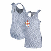 Houston Astros New Era Women's Space Dye Keyhole Back Tank Top Sale