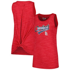 St. Louis Cardinals New Era Women's Space-Dye Active Tank Top Outlet