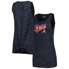 Atlanta Braves New Era Women's Space-Dye Active Tank Top for sale