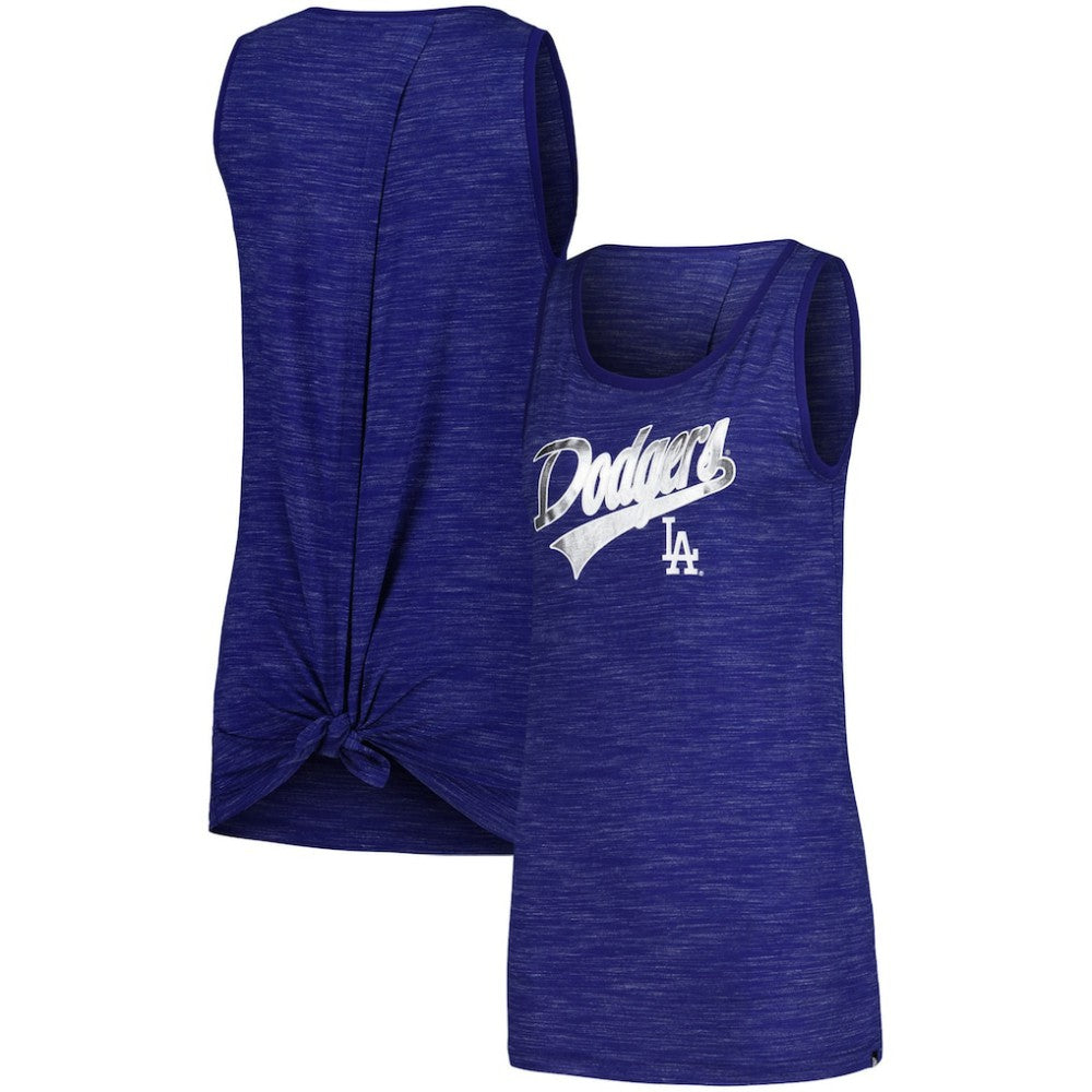 Los Angeles Dodgers New Era Women's Space-Dye Active Tank Top Outlet
