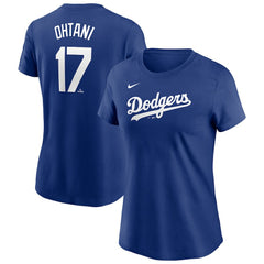 Shohei Ohtani Los Angeles Dodgers Nike Women's Cooperstown Collection Fuse Name & Number T-Shirt Near Me