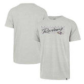 Baltimore Ravens '47 Downburst Franklin T-Shirt - Gray - 47 brand