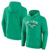 Philadelphia Eagles Gridiron Classics Go Birds Vintage Arch Pullover Hoodie - Kelly Green - Fanatics
