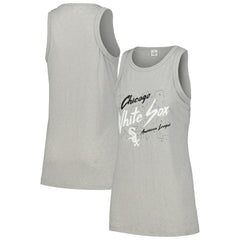 Chicago White Sox Soft as a Grape Women's Gauze High Neck Tank Top Online