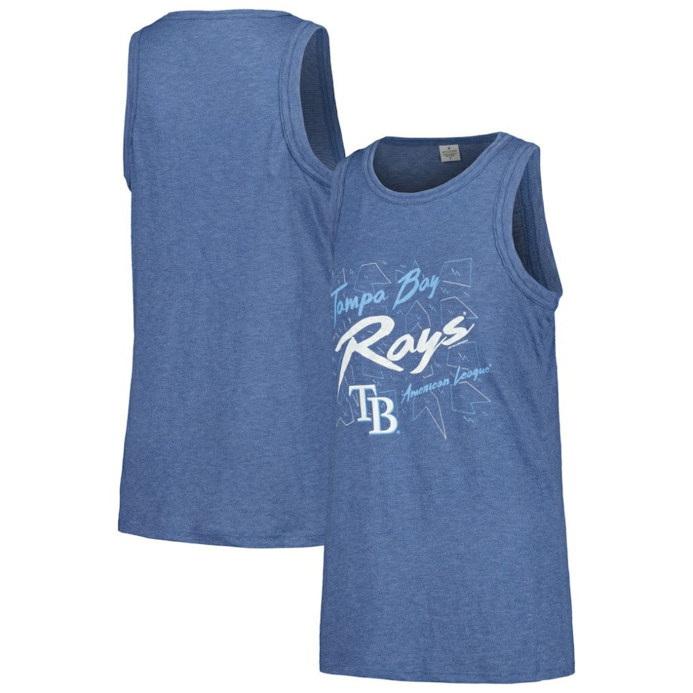 Tampa Bay Rays Soft as a Grape Women's Gauze High Neck Tank Top Near Me