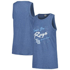 Tampa Bay Rays Soft as a Grape Women's Gauze High Neck Tank Top Near Me