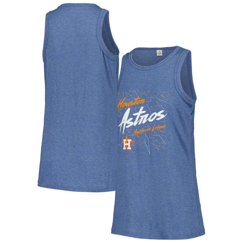 Houston Astros Soft as a Grape Women's Gauze High Neck Tank Top Near Me