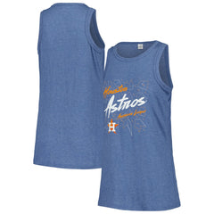 Houston Astros Soft as a Grape Women's Gauze High Neck Tank Top Near Me