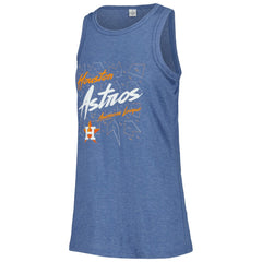 Houston Astros Soft as a Grape Women's Gauze High Neck Tank Top Near Me