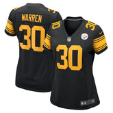 Jaylen Warren Pittsburgh Steelers Women's Alternate Game Jersey - Black - Nike