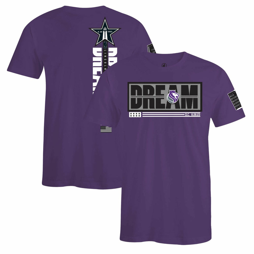Sacramento Kings FISLL x Black History Collection Unisex T-Shirt - Purple
