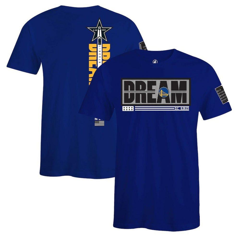 Golden State Warriors FISLL x Black History Collection Unisex T-Shirt - Royal