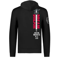 Houston Rockets FISLL x Black History Collection Unisex Pullover Hoodie - Black