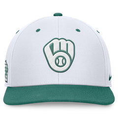 Milwaukee Brewers Nike Bicoastal Two-Tone Pro Performance Snapback Hat Outlet