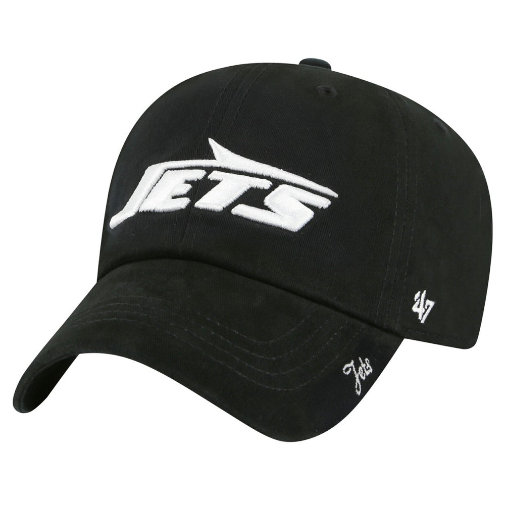 New York Jets '47 Women's Miata Clean Up Adjustable Hat - Black - 47 brand