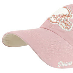 Cleveland Browns '47 Women's Ballpark Cheer Dusty Rose Clean Up Adjustable Hat - Pink - 47 brand