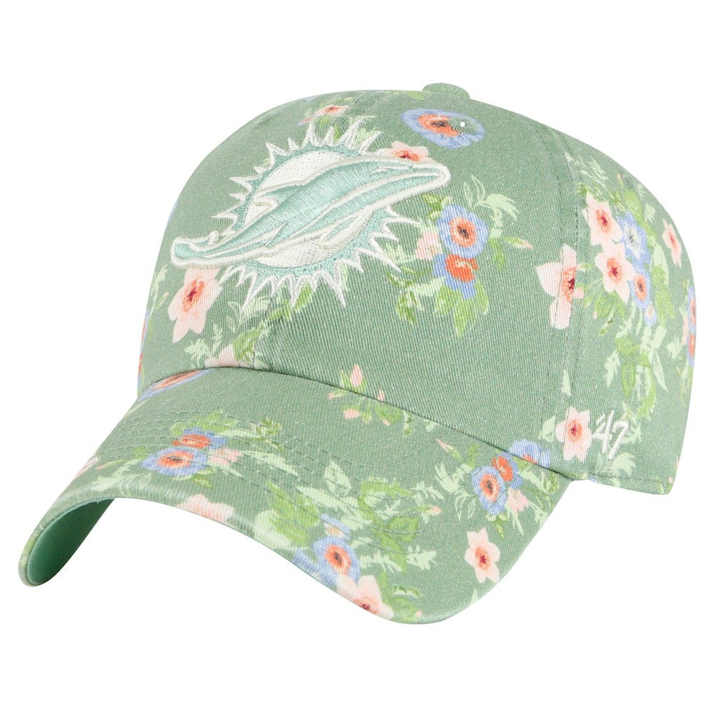 Miami Dolphins '47 Women's Meadow Garden Clean Up Adjustable Hat - Green - 47 brand