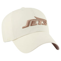 New York Jets '47 Women's Ballpark Cheer Clean Up Adjustable Hat - Natural - 47 brand