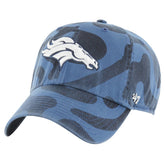 Denver Broncos '47 Women's Freeform Clean Up Adjustable Hat - Navy - 47 brand