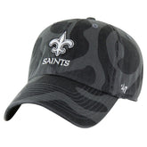 New Orleans Saints '47 Women's Freeform Clean Up Adjustable Hat - Charcoal - 47 brand