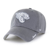 Jacksonville Jaguars '47 Women's Luminance Cheer Clean Up Adjustable Hat - Gray - 47 brand