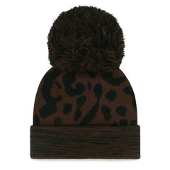Minnesota Vikings '47 Women's Cacao Cuffed Knit Hat with Pom - Brown - 47 brand