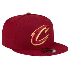 New Era Cleveland Cavaliers Team Color 9FIFTY Snapback Hat Wine