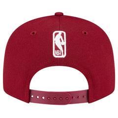 New Era Cleveland Cavaliers Team Color 9FIFTY Snapback Hat Wine