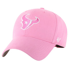 Houston Texans '47 Girls Youth Rose MVP Adjustable Hat - Pink - 47 brand