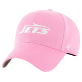 New York Jets '47 Girls Youth Rose MVP Adjustable Hat - Pink - 47 brand