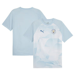 Puma - Manchester City 2023/24 Pre-Match Jersey - Silver