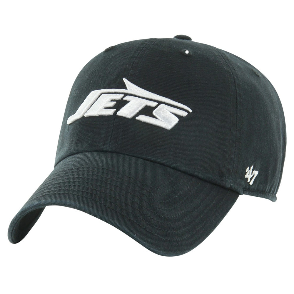 New York Jets '47 Secondary Clean Up Adjustable Hat - Black - 47 brand
