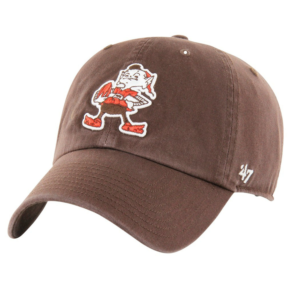 Cleveland Browns '47 Clean Up Adjustable Hat - Brown - 47 brand