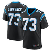 Rashard Lawrence Carolina Panthers Game Jersey - Black - Nike