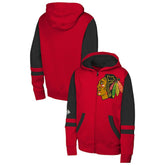 Chicago Blackhawks Youth Face Off Full-Zip Hoodie - Red | NHL online