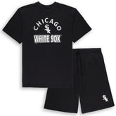 Chicago White Sox Profile Big & Tall T-Shirt & Shorts Combo Set Outlet