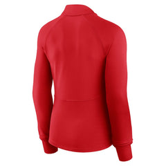 Philadelphia Phillies Fanatics Women's Elements Raglan Tri-Blend Quarter-Zip Top Sale