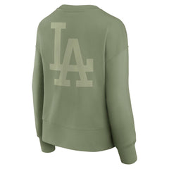 Los Angeles Dodgers Fanatics Women's Elements Flow Pullover Sweatshirt Online