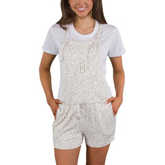 Boston Red Sox Concepts Sport Women's Montana Hacci Knit Romper Overalls Discount