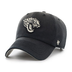 Jacksonville Jaguars '47 Dusted Relaxed Clean Up Adjustable Hat - Black - 47 brand